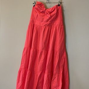NWT Universal Threads Strapless Ruffle Layered Sundress, Midi Length, Women’s XL